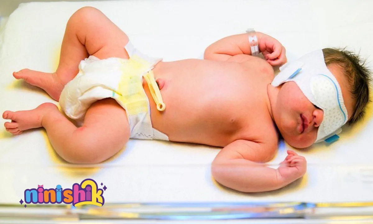 درمان زردی نوزاد در بیمارستان